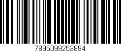Código de barras (EAN, GTIN, SKU, ISBN): '7895099253894'