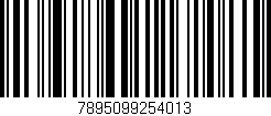 Código de barras (EAN, GTIN, SKU, ISBN): '7895099254013'