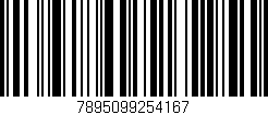 Código de barras (EAN, GTIN, SKU, ISBN): '7895099254167'