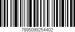 Código de barras (EAN, GTIN, SKU, ISBN): '7895099254402'