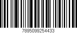 Código de barras (EAN, GTIN, SKU, ISBN): '7895099254433'