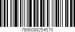 Código de barras (EAN, GTIN, SKU, ISBN): '7895099254570'