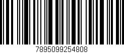 Código de barras (EAN, GTIN, SKU, ISBN): '7895099254808'