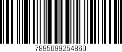 Código de barras (EAN, GTIN, SKU, ISBN): '7895099254860'