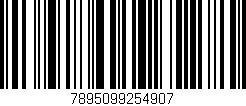 Código de barras (EAN, GTIN, SKU, ISBN): '7895099254907'