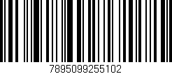 Código de barras (EAN, GTIN, SKU, ISBN): '7895099255102'