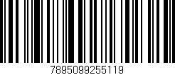 Código de barras (EAN, GTIN, SKU, ISBN): '7895099255119'