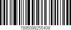 Código de barras (EAN, GTIN, SKU, ISBN): '7895099255409'