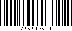 Código de barras (EAN, GTIN, SKU, ISBN): '7895099255928'