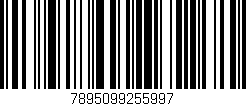 Código de barras (EAN, GTIN, SKU, ISBN): '7895099255997'
