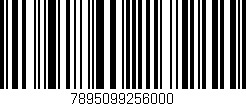 Código de barras (EAN, GTIN, SKU, ISBN): '7895099256000'