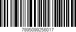 Código de barras (EAN, GTIN, SKU, ISBN): '7895099256017'