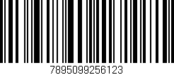 Código de barras (EAN, GTIN, SKU, ISBN): '7895099256123'