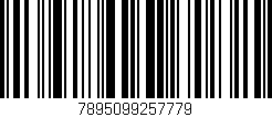 Código de barras (EAN, GTIN, SKU, ISBN): '7895099257779'