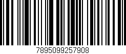 Código de barras (EAN, GTIN, SKU, ISBN): '7895099257908'