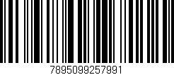 Código de barras (EAN, GTIN, SKU, ISBN): '7895099257991'