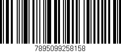 Código de barras (EAN, GTIN, SKU, ISBN): '7895099258158'