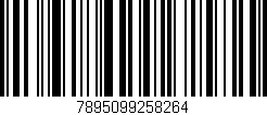 Código de barras (EAN, GTIN, SKU, ISBN): '7895099258264'