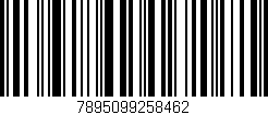 Código de barras (EAN, GTIN, SKU, ISBN): '7895099258462'
