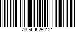 Código de barras (EAN, GTIN, SKU, ISBN): '7895099259131'