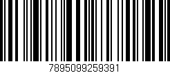 Código de barras (EAN, GTIN, SKU, ISBN): '7895099259391'