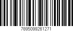 Código de barras (EAN, GTIN, SKU, ISBN): '7895099261271'