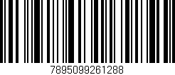 Código de barras (EAN, GTIN, SKU, ISBN): '7895099261288'