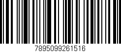 Código de barras (EAN, GTIN, SKU, ISBN): '7895099261516'