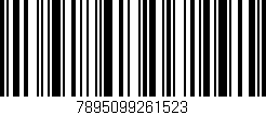 Código de barras (EAN, GTIN, SKU, ISBN): '7895099261523'