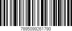 Código de barras (EAN, GTIN, SKU, ISBN): '7895099261790'