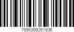 Código de barras (EAN, GTIN, SKU, ISBN): '7895099261936'