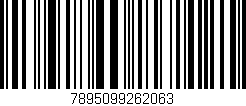 Código de barras (EAN, GTIN, SKU, ISBN): '7895099262063'