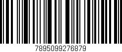 Código de barras (EAN, GTIN, SKU, ISBN): '7895099276879'