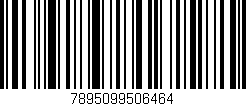Código de barras (EAN, GTIN, SKU, ISBN): '7895099506464'