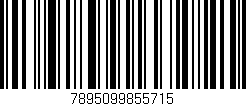 Código de barras (EAN, GTIN, SKU, ISBN): '7895099855715'