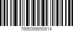 Código de barras (EAN, GTIN, SKU, ISBN): '7895099855814'