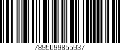 Código de barras (EAN, GTIN, SKU, ISBN): '7895099855937'