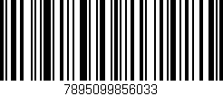 Código de barras (EAN, GTIN, SKU, ISBN): '7895099856033'