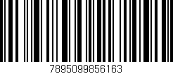 Código de barras (EAN, GTIN, SKU, ISBN): '7895099856163'