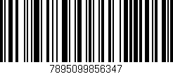 Código de barras (EAN, GTIN, SKU, ISBN): '7895099856347'