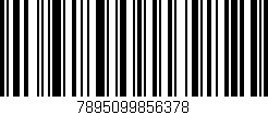 Código de barras (EAN, GTIN, SKU, ISBN): '7895099856378'