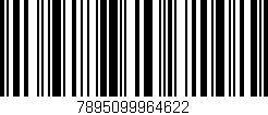 Código de barras (EAN, GTIN, SKU, ISBN): '7895099964622'