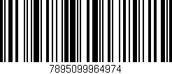 Código de barras (EAN, GTIN, SKU, ISBN): '7895099964974'