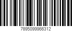 Código de barras (EAN, GTIN, SKU, ISBN): '7895099966312'