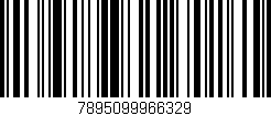 Código de barras (EAN, GTIN, SKU, ISBN): '7895099966329'
