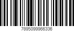 Código de barras (EAN, GTIN, SKU, ISBN): '7895099966336'