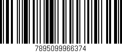 Código de barras (EAN, GTIN, SKU, ISBN): '7895099966374'