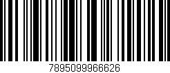 Código de barras (EAN, GTIN, SKU, ISBN): '7895099966626'