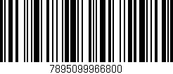 Código de barras (EAN, GTIN, SKU, ISBN): '7895099966800'