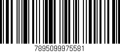 Código de barras (EAN, GTIN, SKU, ISBN): '7895099975581'